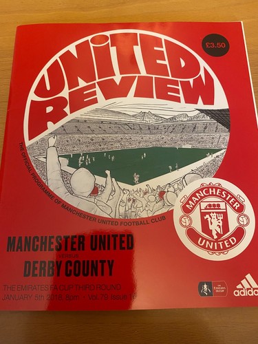 Manchester United Home Football Programmes 2017/2018 #79 - select from dropdown - Picture 14 of 32