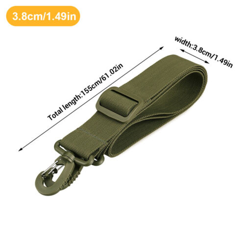 Hot Tactical Shoulder Bag Strap Adjustable Wide Anti-slip Bag Straps Replacement - Picture 8 of 17