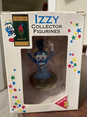 Izzy Collector Figurine: Swimming (Atlanta 1996 Olympic Games Mascot; in Box)