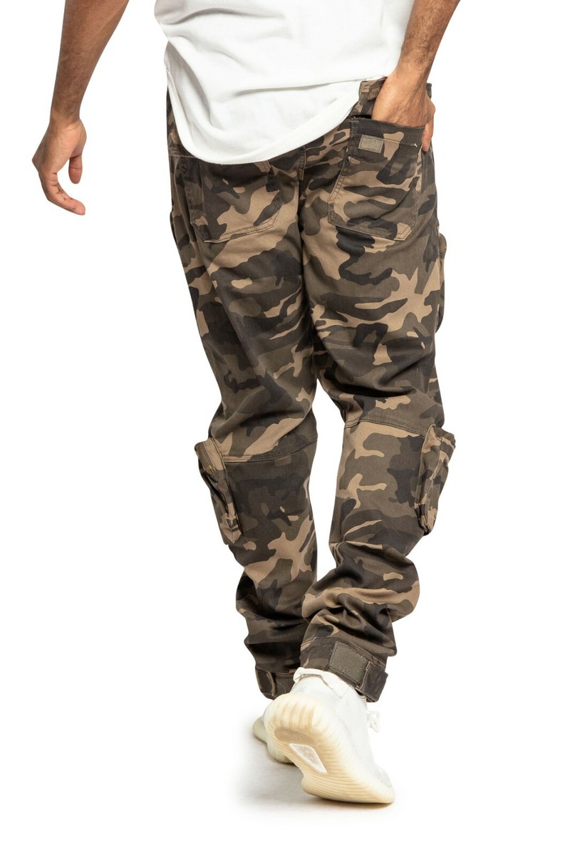Victorious Men's Utility Front Big Pocket Cargo Jogger Pants Victorious Men's Utility Front Big Pocket Cargo Jogger Pants
