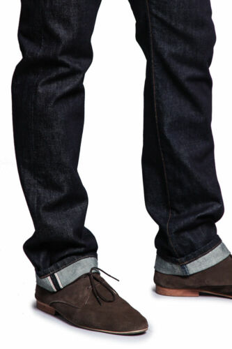 Men's Made in USA Straight Fit Denim Premium Selvedge Jeans Pants -M527SV-B1D7 - Picture 11 of 40