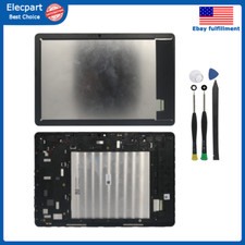 For Amazon Fire HD 10 Plus 2021 T76N2P T76N2B LCD Touch Screen Assembly  Frame