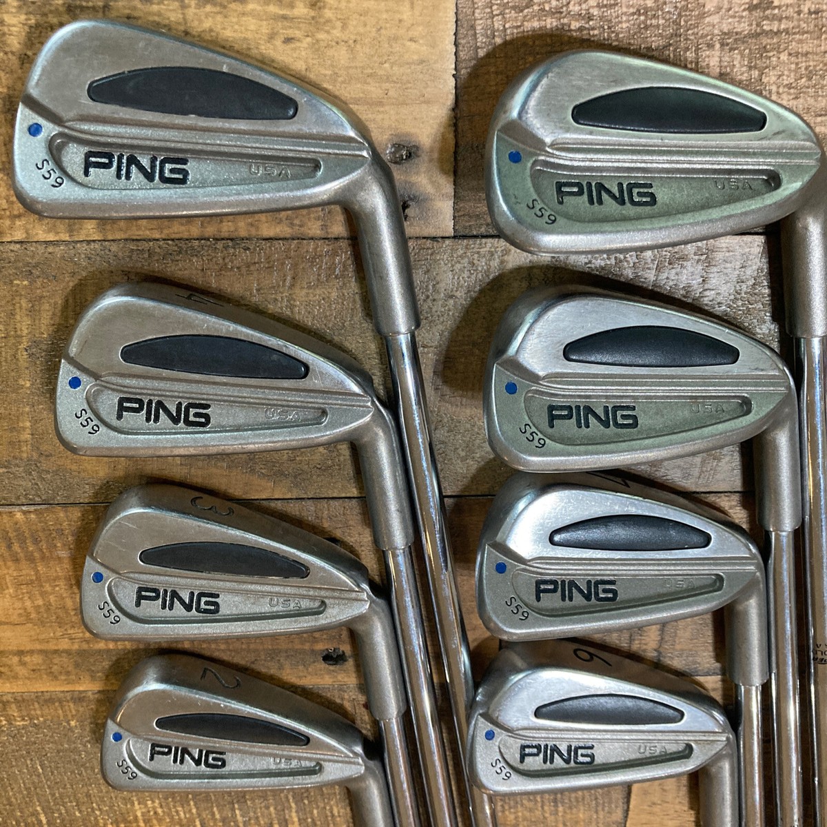 Ping S59 Iron Blue Dot 2-9 Set (8 Clubs) DGX Extra Stiff