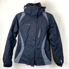 Trespass Ski Jacket Coat Small Tres-tex Membrane Black Gray