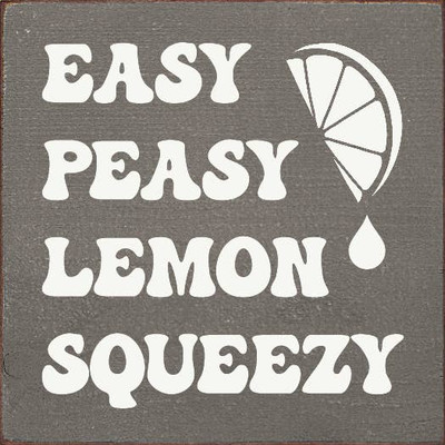 Easy Peasy Lemon Squeezy Old Red