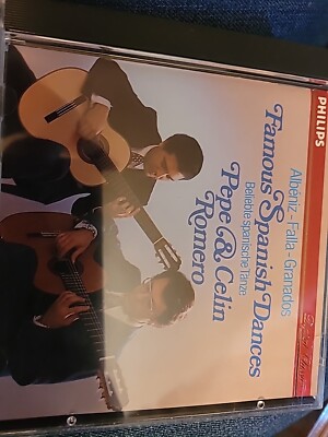Famous Spanish Dances CD Pepe Romero Celedonio Philips Digital Classics EX/EX B7