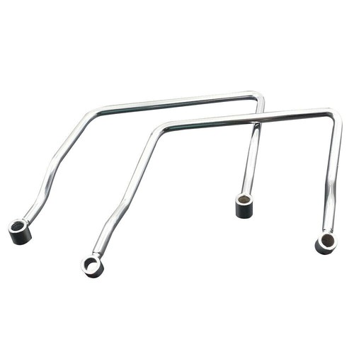 19cm Saddle bag Bar Mount Brackets Fit For Yamaha V Star 1100 650 XVS650 - Picture 3 of 15