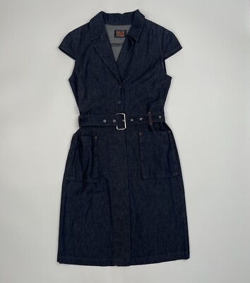 W&LT W.&L.T. Walter van Beirendonck Vintage Denim Dress Women's