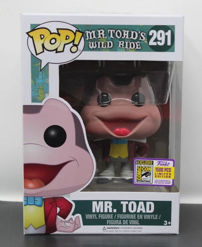 MR. TOAD'S WILD RIDE - 1500 PCS - GRAIL - SAN DIEGO 2017 - DISNEY - FUNKO POP!