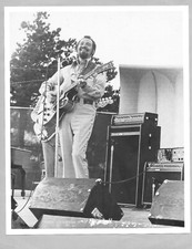 Hank Thompson with Randall Amplifiers Publicity Print Photograph 8x10