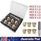 <!--F#f_0-->13pc Oil Pan Thread Repair Kit Sump Gearbox Drain Plug Tool Set M13/M15/M17/M22<!--F/-->