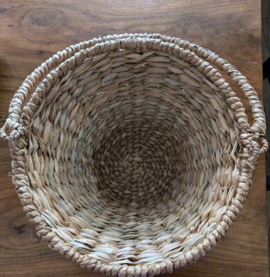 POTTERY BARN KIDS Set of Seagrass Easter Baskets-Large-NWT