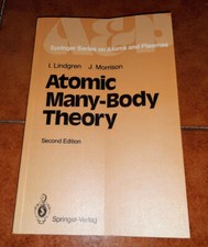 Lindgren Morrison Atomic Many-Body Theory Many Body Ed. Springer 1986