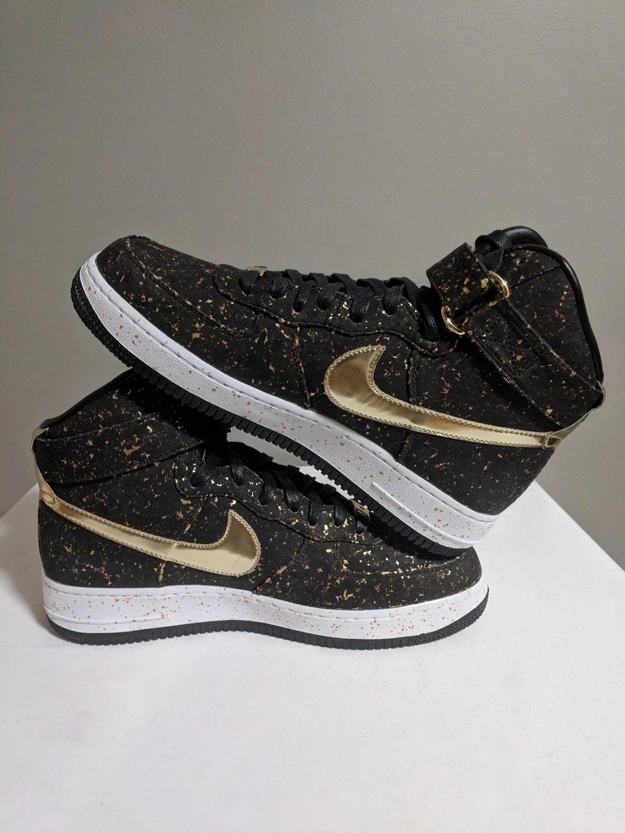 Nike Air Force 1 High Brown Cork Championship kd SF iD 8.5 dorado blanco medio bajo
