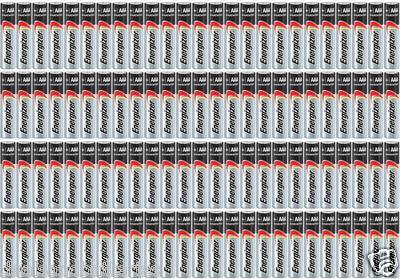 100 Energizer AAA Max Alkaline E92 Batteries Made in USA Exp 2029