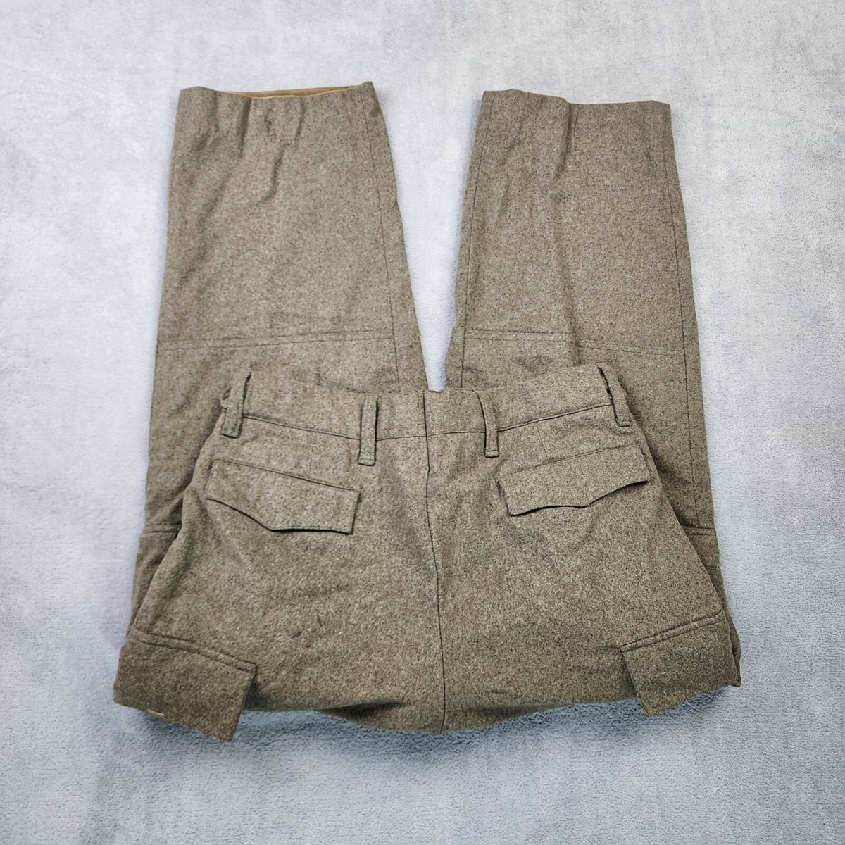 激レア　K. BEGEMANN PANTS 西ドイツ軍　軍パン　1960年代 1960's K. Begemann German Military Baggy Hunting Wool Cargo