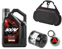 Set Service Racing ÖL 300V Und Filter FüR Yamaha YZF-R6 1999 2000 2001 2002