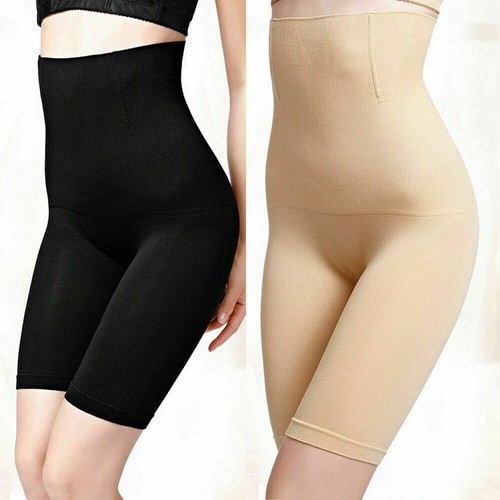 Pantalones cortos de cintura alta para mujer moldeador de cuerpo barriga control de adelgazamiento ropa de forma pantalón - Imagen 5 de 20