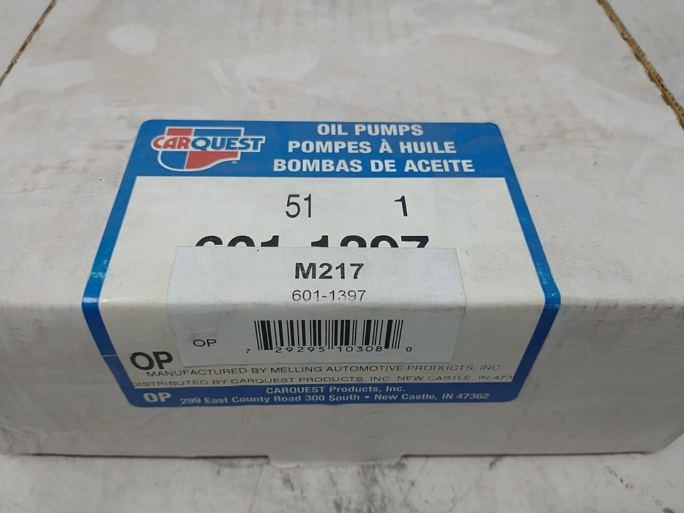 Bomba de aceite de motor Melling M217 Stock para modelos Toyota Geo seleccionados 1992-1997 Foto 4 de 4