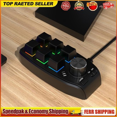 RGB Macro Custom Keyboard Red Switch Wired/Wireless Gaming Keypad for PS Drawing