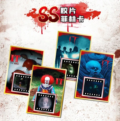 OFFICIAL IT WB Trading Cards 6 Pack Premium Hobby Box Horror Sealed New - Zdjęcie 8 z 15