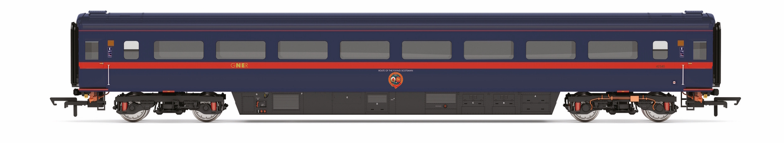 Hornby R40435C OO Gauge BR Mk3 Trailer Standard TS Coach GNER 42340