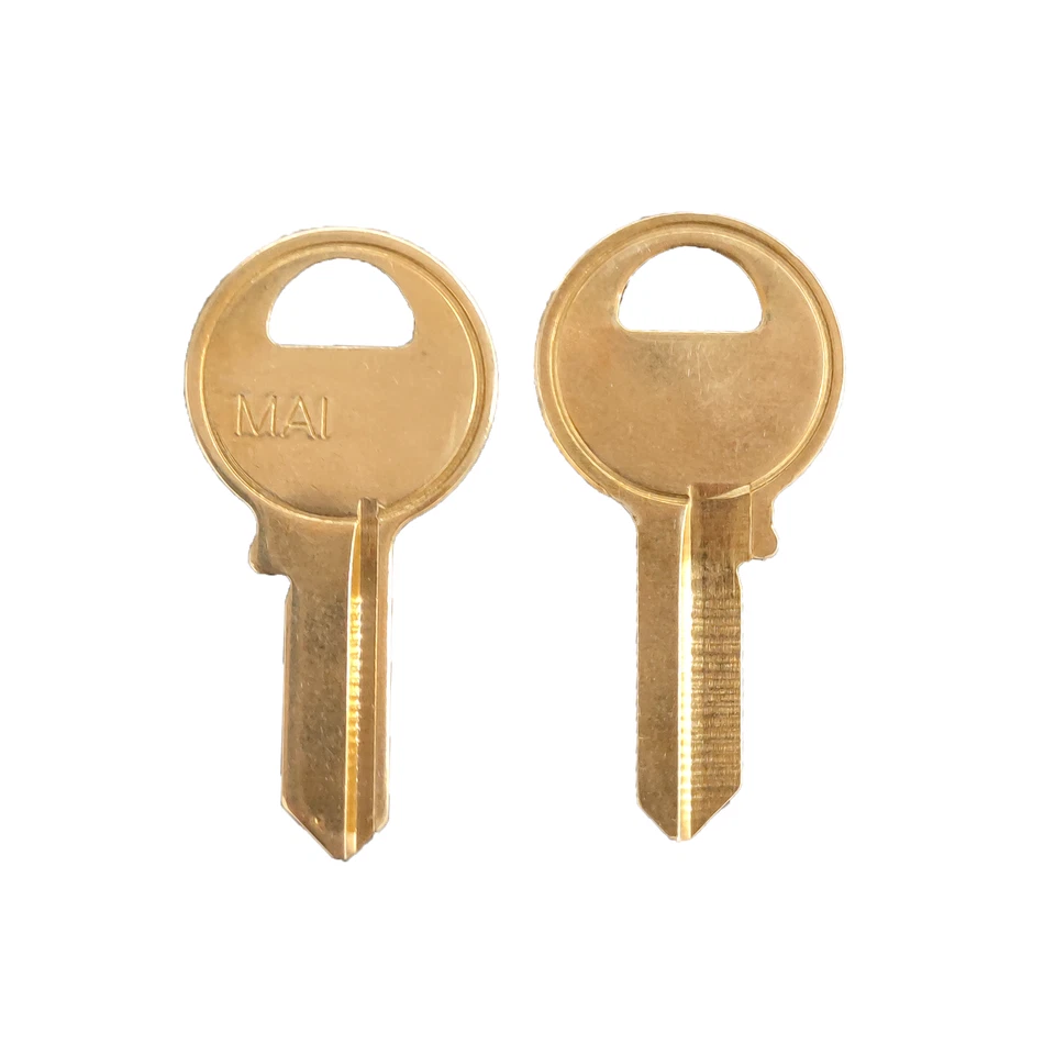 (50 KEYS) MA1 (M1) BRASS Key Blanks 50 Master M1 Padlock Key Blanks - Image 2 of 3