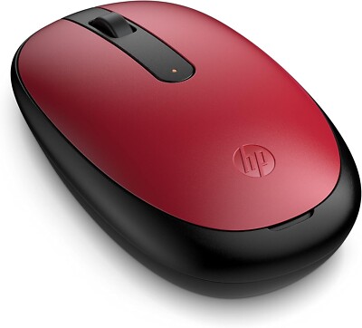 HP 240 Empire Red Bluetooth Wireless Mouse Sleek Portable & Reliable 43N05AA#ABA