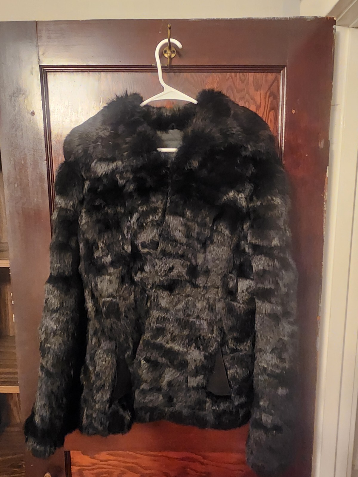 Vintage Genuine Rabbit Fur Coat