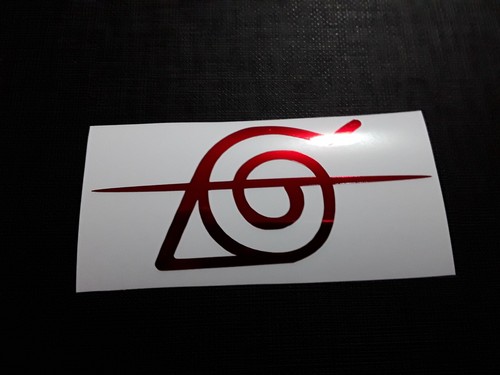 Calcomanía de vinilo impermeable con banda de cabeza rayada de Naruto Itachi - Imagen 4 de 7