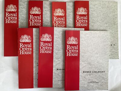 X7 Royal Opera House, Royal Ballet Programmes, Swan Lake, Giselle (W92