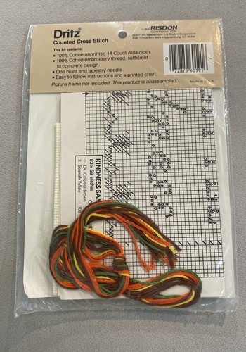 Kit de punto de cruz contado Kindness 1983 5""x7"" carretera 8909 - Imagen 3 de 5