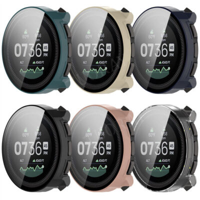 Hoes voor Suunto Vertical 2, harde beschermhoes met gehard glas