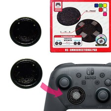 Project Design 2 in 1 Flat Button for Nintendo Switch Pro Controller Transparen