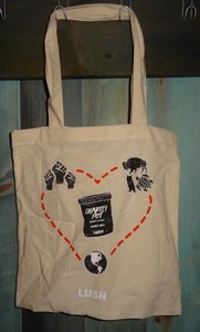 lush tote bag