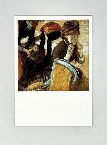 Edgar Degas - At The Milliner’s - 2003 MOMA Art Print Card - Picture 2 of 7