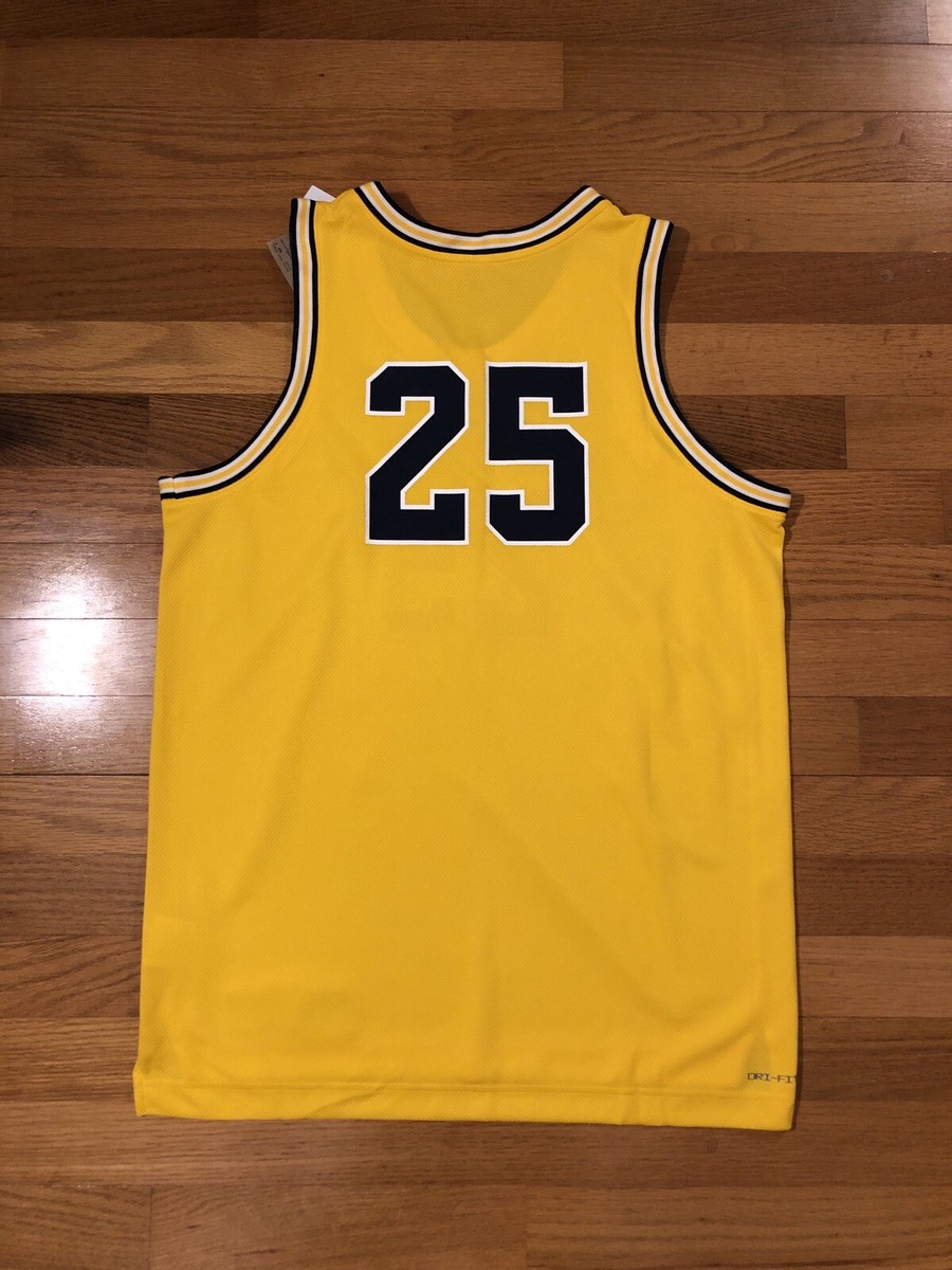 New M Nike Air Jordan Michigan Wolverines Juwan Howard #25