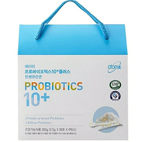 Atomy Probiotika 10 Plus - Verdauungsergänzung Balance und Gesundheit 120 Beutel