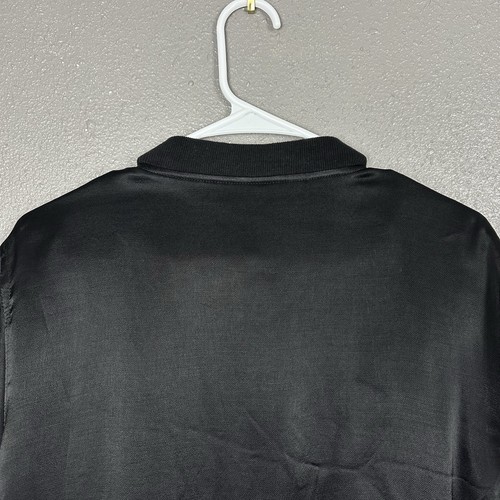 NWT Harlowe & Graham Jacket Womens Large Floral Embroidered Bomber Black Satin - Picture 11 of 12