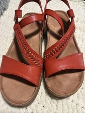 Barrels Women s Sandal Size 9 Orange
