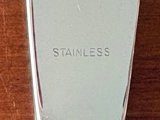 JUEGO DE 5 PIEZAS DE PLATA ESTERLINA GORHAM CHANTILLY TALLA CENA RARA COMO NUEVA 243 GRAMOS Foto 4 de 4