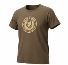 Bigfoot Sasquatch Hide And Seek World Champion Shirt Size L Brown/Tan