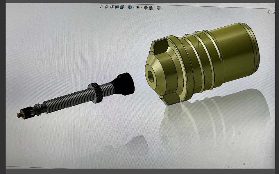 Fizzy Fitting - Añadir carbonatación de CO2 al puerto de tolva Pinter 3 - ¡Kit llave en mano! Foto 3 de 4