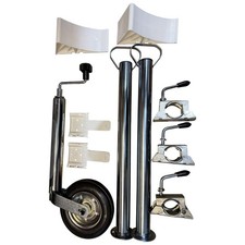 Abstellpaket Stützrad Stützen 600 mm für PKW Anhänger