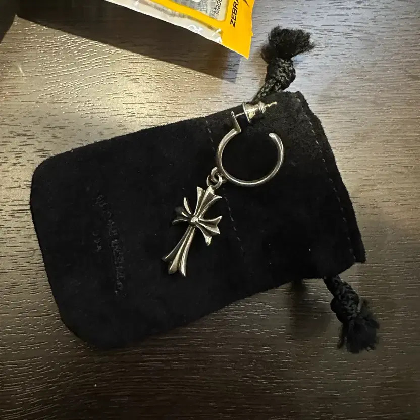 Chrome Hearts Cross Earrings New in Japan