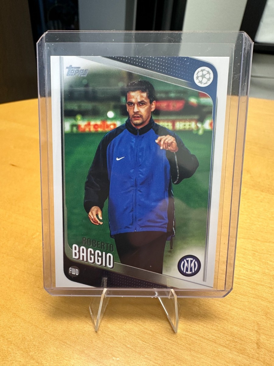 2025-26 Topps Flagship Roberto Baggio SSP - Inter Milan #156 | eBay