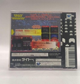 Space Invaders Taito Sega Saturn SS Japan Import Brand New Factory Sealed Rare