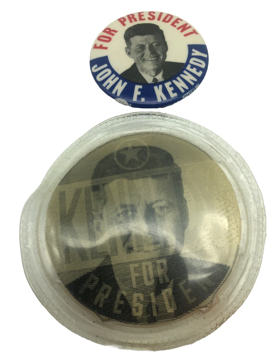 John F. Kennedy 1960 US Presidential Candidate Collectibles for