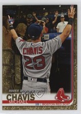 2019 Topps Update Rookie Debut Gold 1057/2019 Michael Chavis #US192 sh7