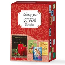 , Designer Greetings, Inspirational Christmas Boxed Card Assortment, Light an...